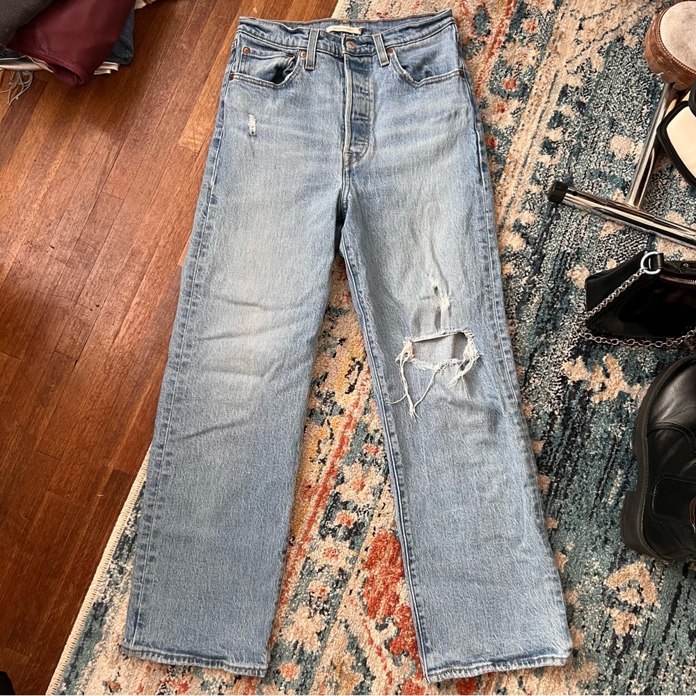 Levis Ribcage Jeans